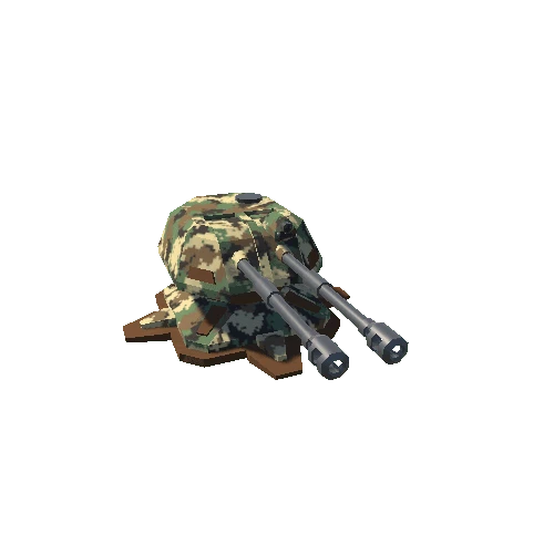 Cannon v2 - Woodland Camo